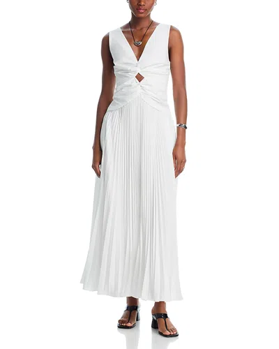 Simkhai Viviann Cutout Maxi Dress In White