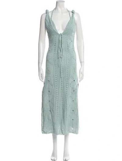 Pre-owned Simkhai V-neck Long Dress