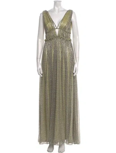 Pre-owned Simkhai V-neck Long Dress
