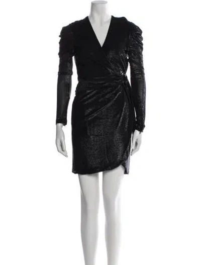 Pre-owned Simkhai V-neck Mini Dress In Multi