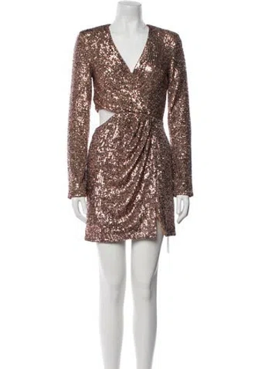 Pre-owned Simkhai V-neck Mini Dress W/ Tags