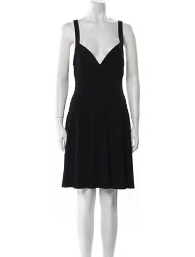 Pre-owned Simkhai V-neck Mini Dress W/ Tags In Blue