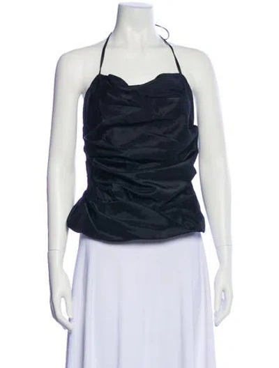 Pre-owned Simkhai V-neck Sleeveless Crop Top W/ Tags In Multi