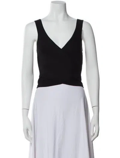 Pre-owned Simkhai V-neck Sleeveless Top In Brown