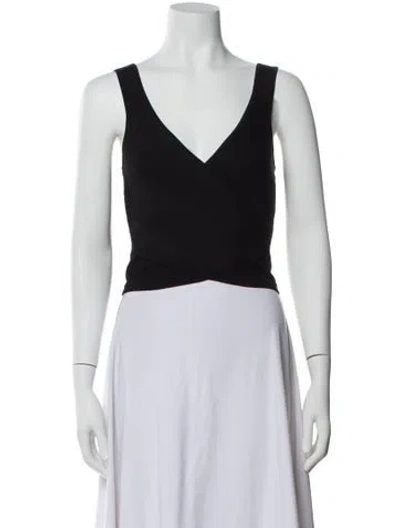Pre-owned Simkhai V-neck Sleeveless Top In Brown