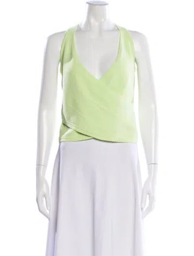 Pre-owned Simkhai V-neck Sleeveless Top W/ Tags In Neutral