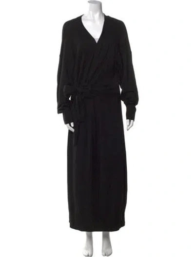 Pre-owned Simkhai V-neck Sweater In Black