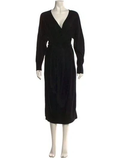 Pre-owned Simkhai V-neck Sweater In Black