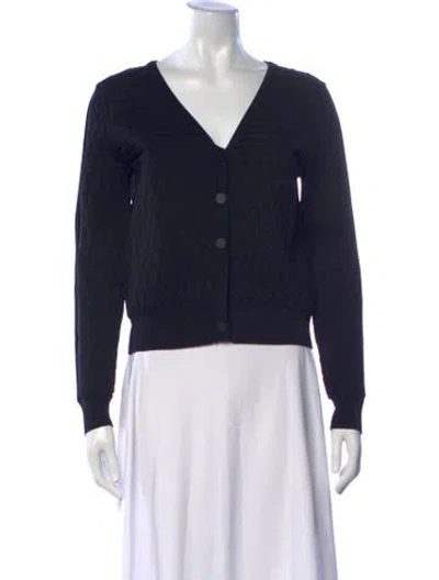 Pre-owned Simkhai V-neck Sweater In Black