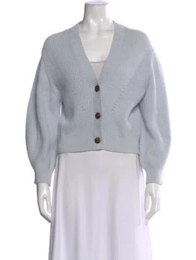 Pre-owned Simkhai V-neck Sweater In Blue