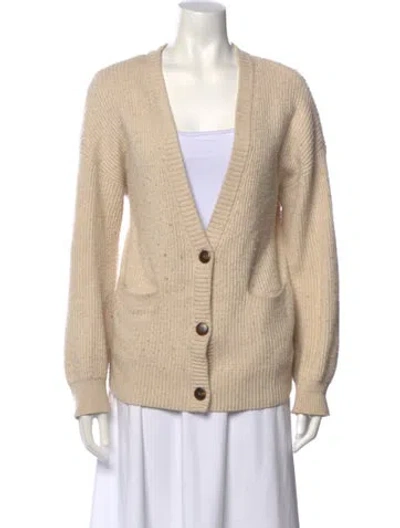 Pre-owned Simkhai V-neck Sweater In Neutral