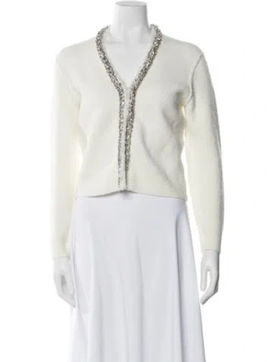 Pre-owned Simkhai V-neck Sweater In Neutral