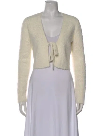 Pre-owned Simkhai V-neck Sweater In Neutral