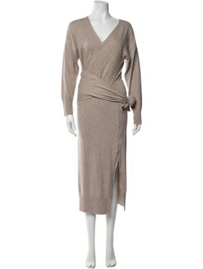 Pre-owned Simkhai V-neck Sweater In Neutral