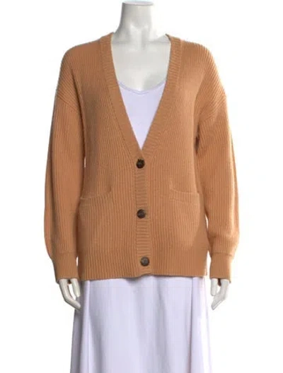 Pre-owned Simkhai V-neck Sweater In Neutrals