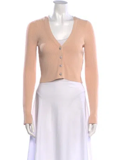 Pre-owned Simkhai V-neck Sweater In Pink