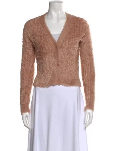 Pre-owned Simkhai V-neck Sweater In Pink