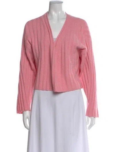 Pre-owned Simkhai V-neck Sweater In Pink