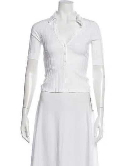 Pre-owned Simkhai V-neck Sweater In Pink