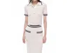 Simkhai Whitten Polo In Ivory Multi In White