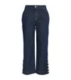 SIMKHAI WIDE-LEG HYRA JEANS