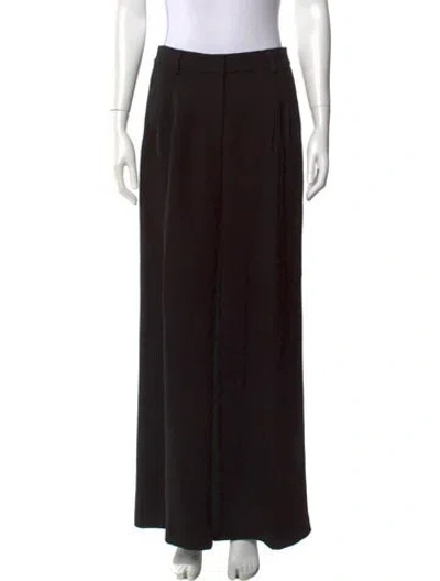 Pre-owned Simkhai Wide Leg Pants In Black