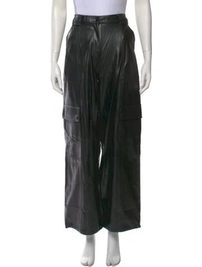 Pre-owned Simkhai Wide Leg Pants In Black