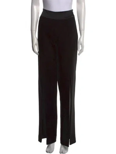 Pre-owned Simkhai Wide Leg Pants In Black