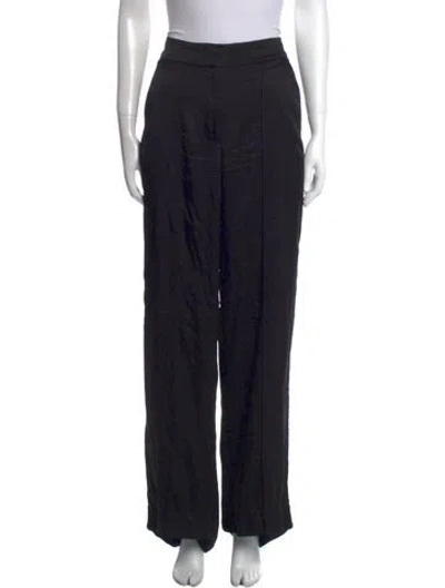Pre-owned Simkhai Wide Leg Pants In Black