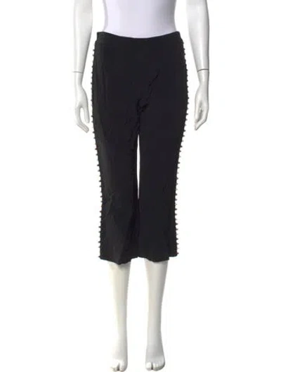 Pre-owned Simkhai Wide Leg Pants In Black