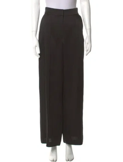 Pre-owned Simkhai Wide Leg Pants In Black