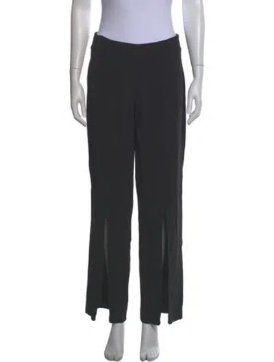 Pre-owned Simkhai Wide Leg Pants In Black