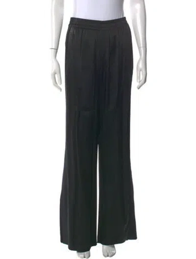 Pre-owned Simkhai Wide Leg Pants In Black