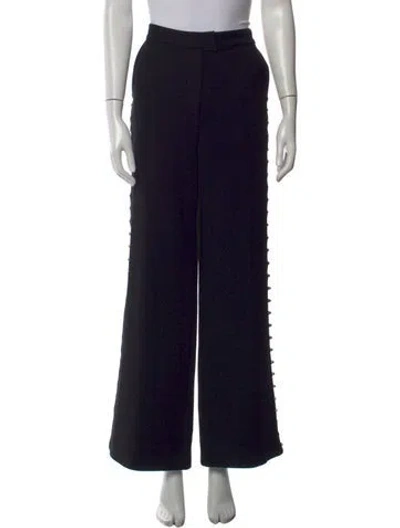 Pre-owned Simkhai Wide Leg Pants In Black