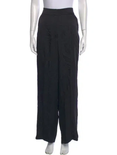 Pre-owned Simkhai Wide Leg Pants In Black