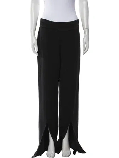 Pre-owned Simkhai Wide Leg Pants In Black