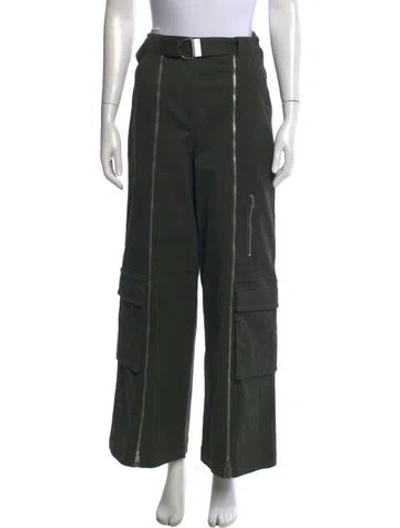 Pre-owned Simkhai Wide Leg Pants In Black
