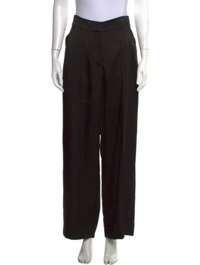Pre-owned Simkhai Wide Leg Pants In Black