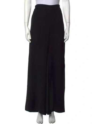 Pre-owned Simkhai Wide Leg Pants In Black