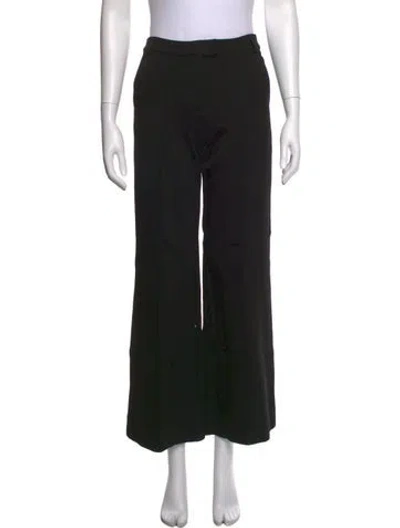 Pre-owned Simkhai Wide Leg Pants In Black