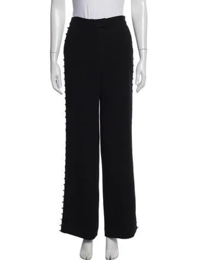 Pre-owned Simkhai Wide Leg Pants In Black