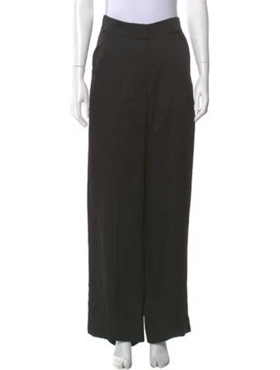 Pre-owned Simkhai Wide Leg Pants In Black