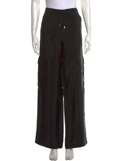 Pre-owned Simkhai Wide Leg Pants In Black