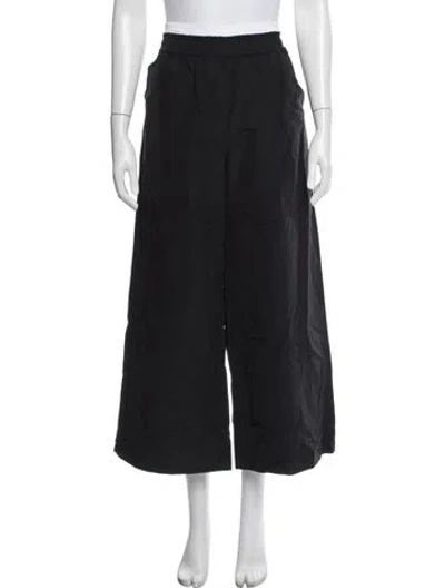 Pre-owned Simkhai Wide Leg Pants In Black