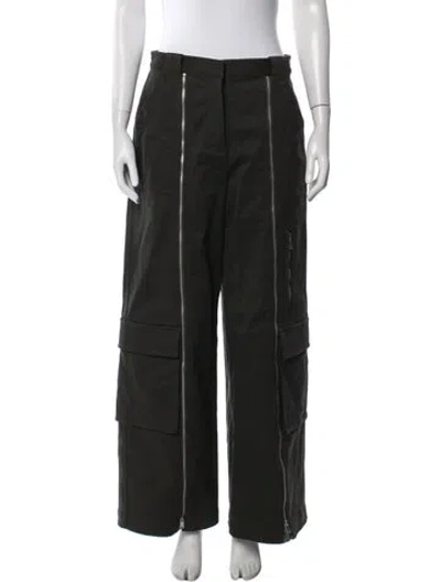 Pre-owned Simkhai Wide Leg Pants In Black