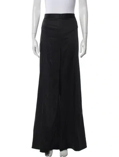 Pre-owned Simkhai Wide Leg Pants In Black