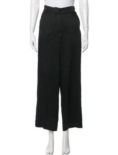 Pre-owned Simkhai Wide Leg Pants In Black