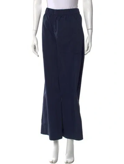 Pre-owned Simkhai Wide Leg Pants In Blue