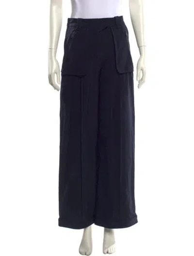 Pre-owned Simkhai Wide Leg Pants In Blue