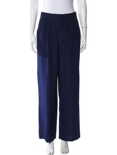 Pre-owned Simkhai Wide Leg Pants In Blue